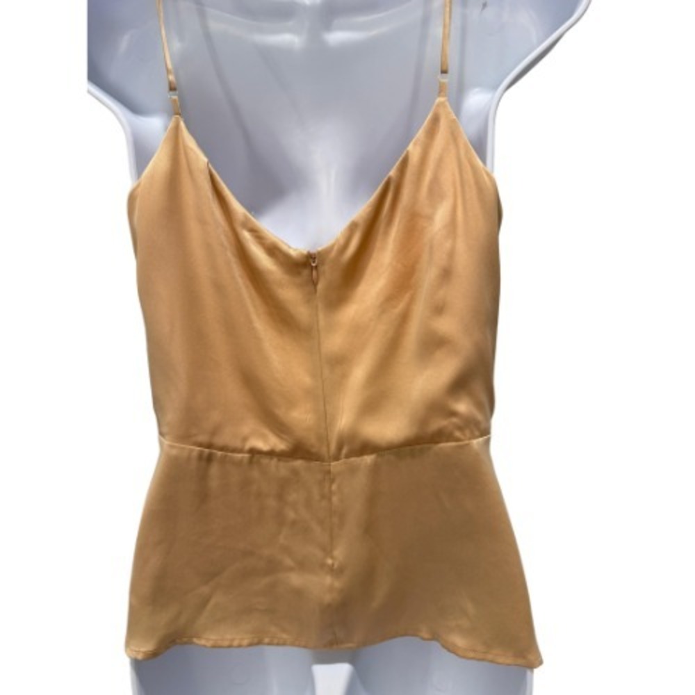 L'Agence Chiara Camisole Romantic Minimalist Tank Champagne M Layer Luxury Layer - Picture 11 of 14